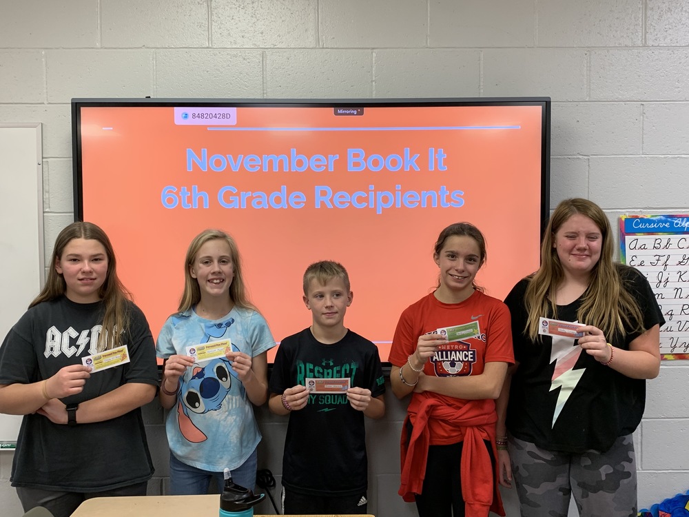 Book It! Winners Spring Garden CCSD 178